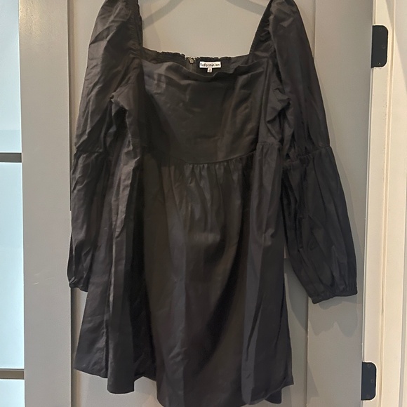 Black Reformation peasant dress - Picture 1 of 2